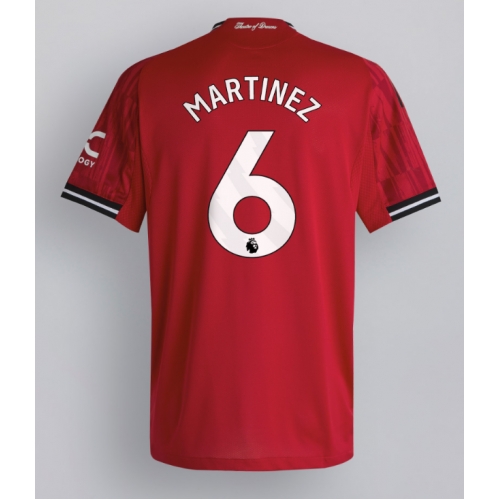 Billige Fotballdrakt Manchester United Lisandro Martinez #6 Replika Hjemmedrakt 2025-26 Kortermet Billige Fotballdrakt Manchester United Lisandro Martinez #6 Replika Hjemmedrakt 2025-26 Kortermet